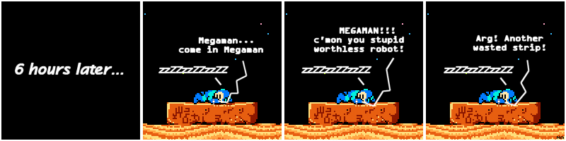 #41 Megaman takes a nap...FOREVER!